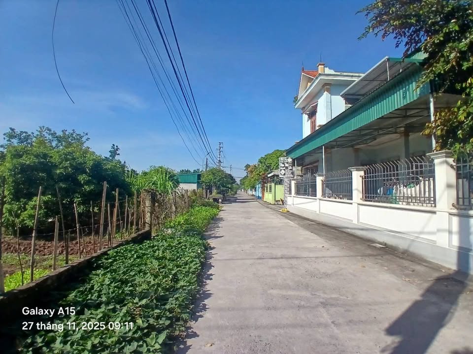 Lô đất đẹp tại xã Đông Mỹ, Thái Bình 72m² giá chỉ 1.1 tỷ - Đường ô tô vào tận nơi!