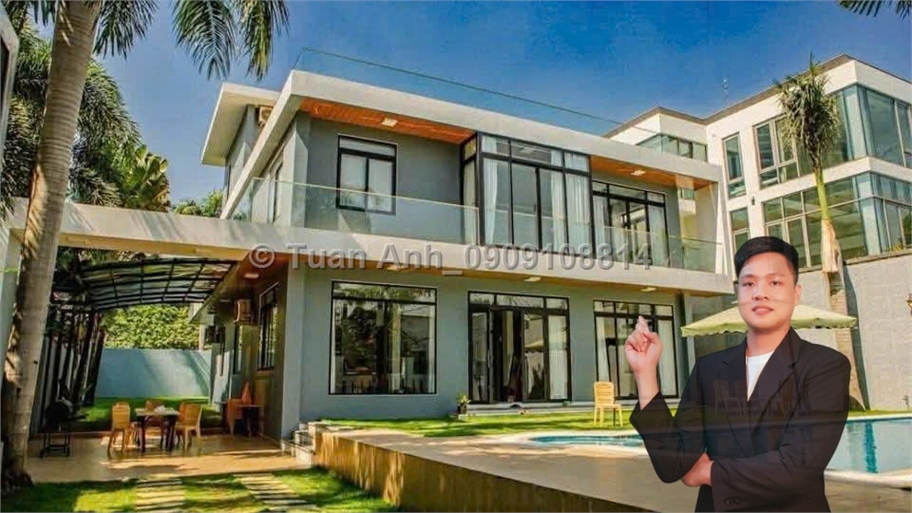 Biệt thự mặt sông Thảo Điền 749m² giá 225 tỷ - Đẳng cấp sống ven sông!