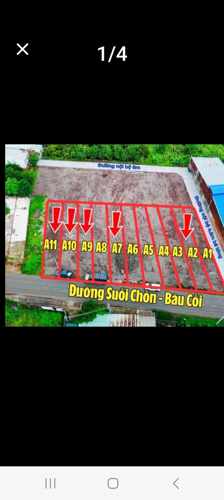 Đất nền mặt tiền đường Suối Chồn Long Khánh 150m² giá 1.9 tỷ - Sổ riêng chính chủ