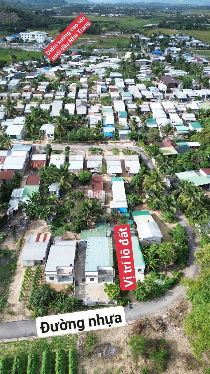 Đất thổ cư Suối Dầu, Khánh Hòa 152,9m² giá 1,2 tỷ - Đầu tư sinh lời!