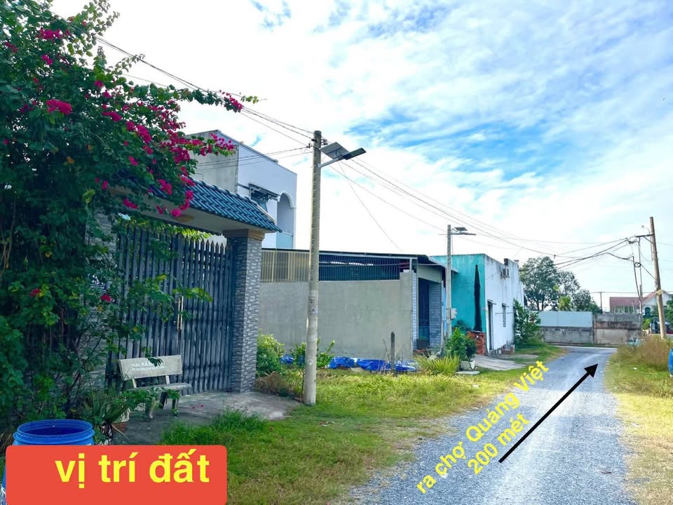 Đất thổ cư Tân An Hội, Củ Chi 135m² giá 2.6 tỷ - Mặt tiền đường thông thoáng