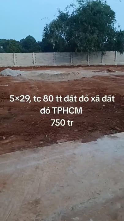 Đất nền Đất Đỏ 145m² giá 750 triệu - Khu dân cư sầm uất, xe hơi vào tận nơi!