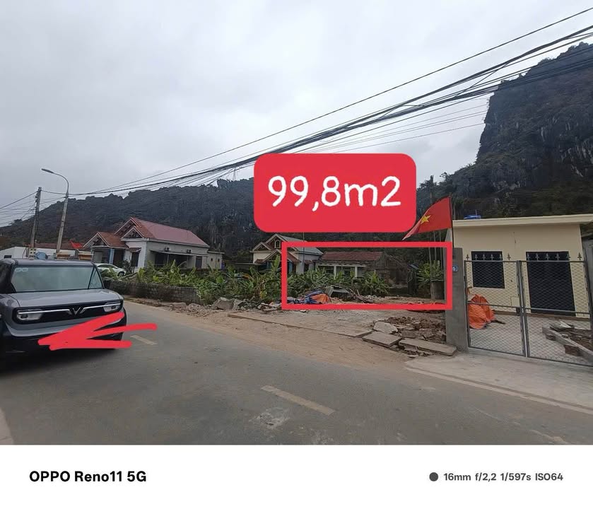 Đất nền Hoàng Quế, Đông Triều, 99.8m² - Vị trí đẹp, kinh doanh thuận lợi!