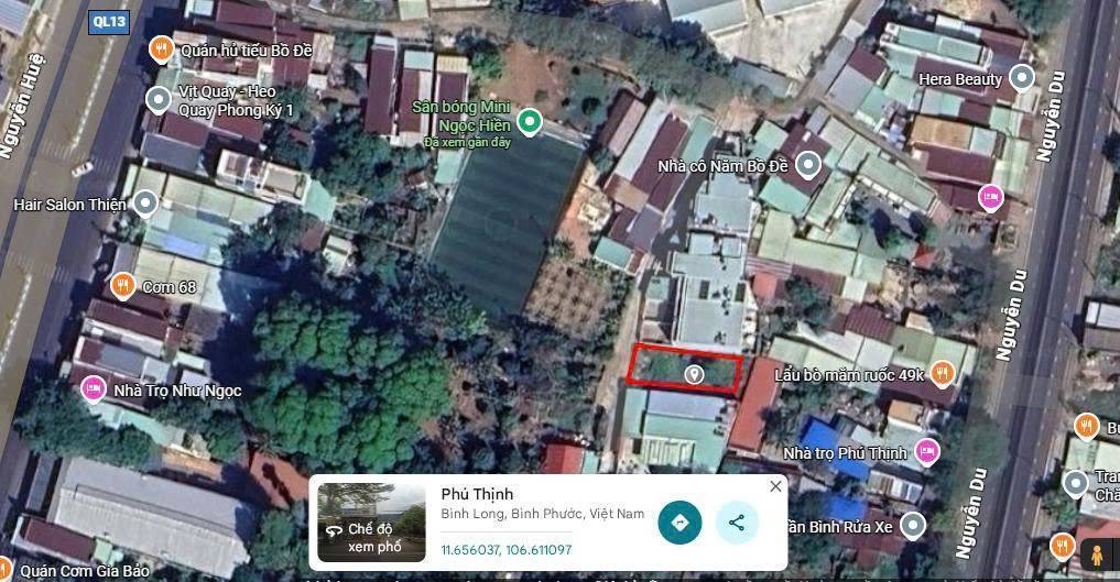 Đất nền Bình Long 160,1m² giá 850 triệu - Vị trí trung tâm, pháp lý rõ ràng!