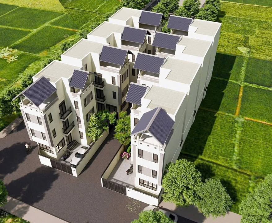 Biệt thự sân vườn Đại Thành, Quốc Oai 92m² chỉ 6 tỷ - Thiết kế sang trọng, ô tô vào tận sân!