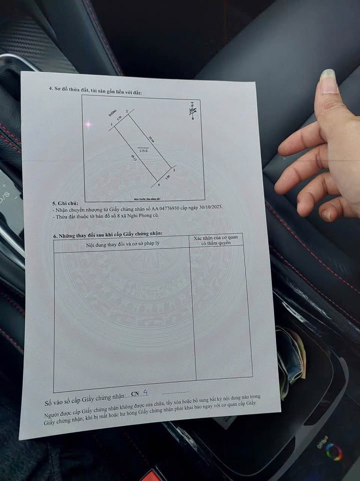 Đất nền xóm 1 Nghi Phong 115m² giá 2.7 tỷ - Đối diện khu đấu giá mới!