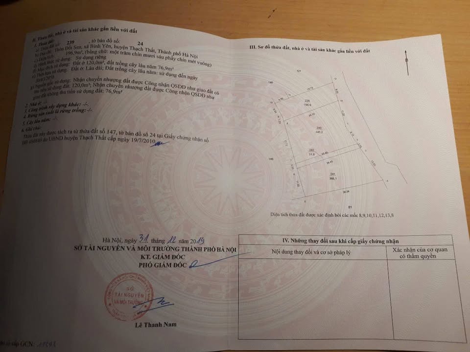 Đất nền Hòa Lạc 196m² giá 6 tỷ - Cơ hội đầu tư không thể bỏ lỡ!