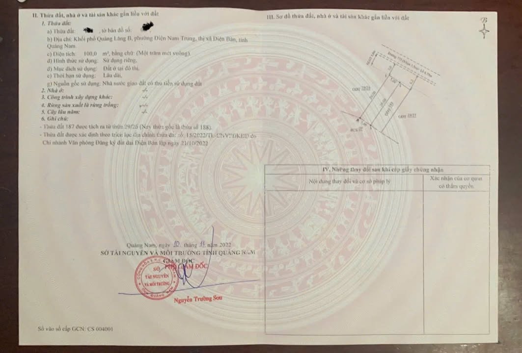 Đất nền Điện Nam Trung - 100m² giá 2 tỷ - Cơ hội đầu tư tuyệt vời!