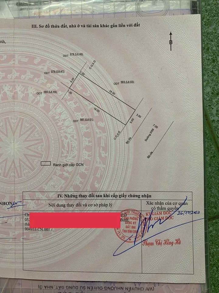 Đất thổ cư ECOHOME Nhơn Bình 95m² giá 2.6 tỷ - Sổ hồng chính chủ, thương lượng!