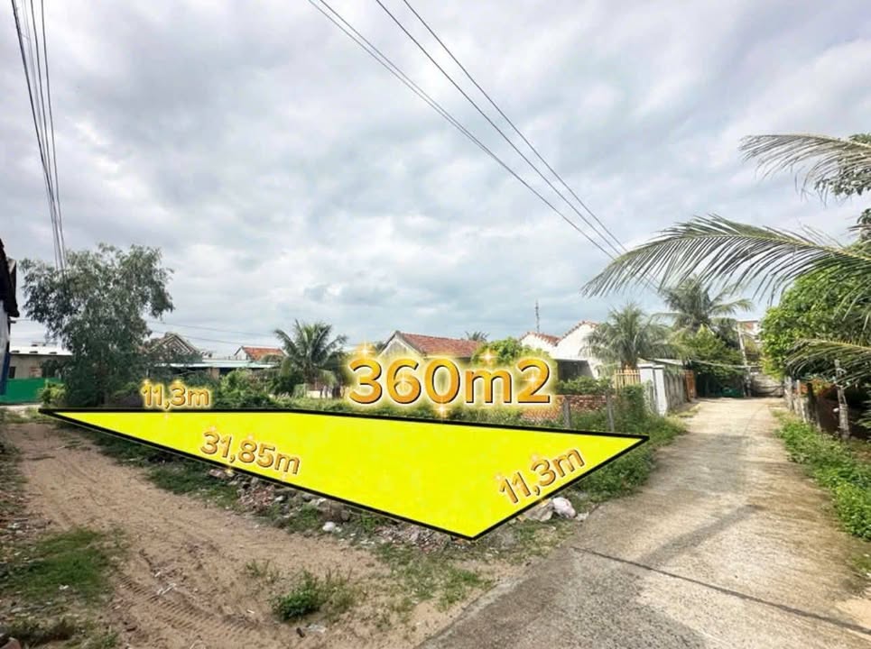 Đất nền 3 mặt tiền đường Phú Thọ 3, Đông Hòa, 360m² - Đầu tư sinh lời tuyệt vời!