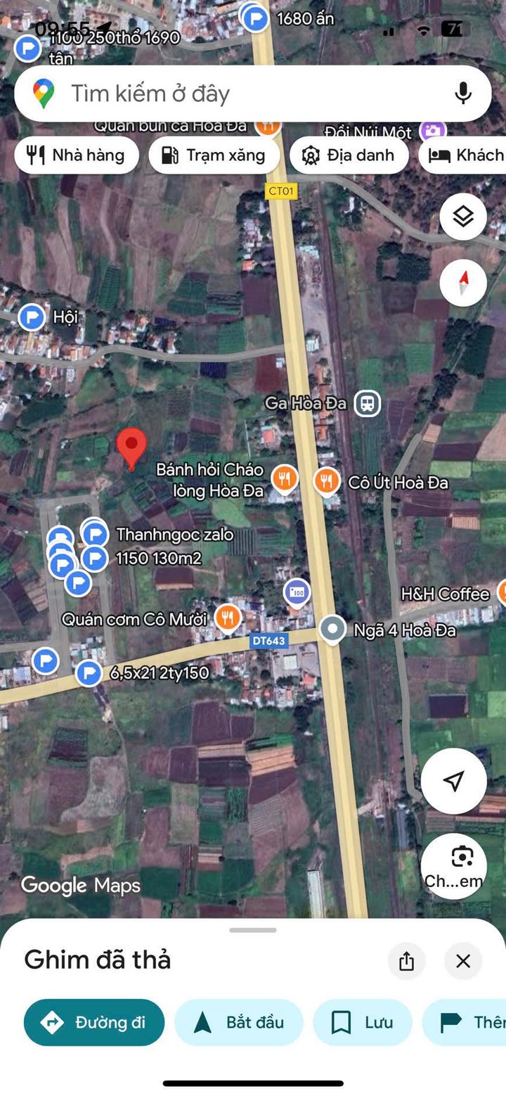 Đất nền An Mỹ Tuy An 2060m² giá thỏa thuận - Đầu tư tuyệt vời!