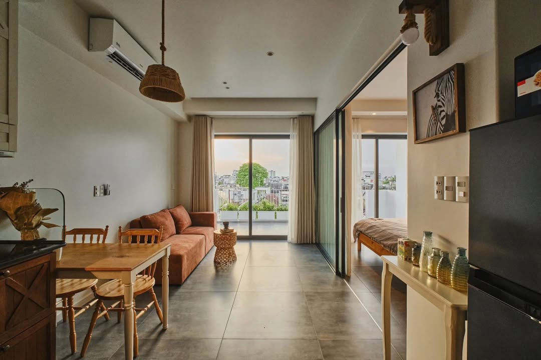 Căn hộ cao cấp 1PN Hồ Biểu Chánh 65m² - Thiết kế sang trọng, dọn vào ở ngay!