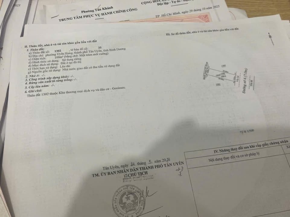 Đất nền khu dân cư Gimec Uyên Hưng 100m² giá 2 tỷ - Cơ hội đầu tư hấp dẫn!