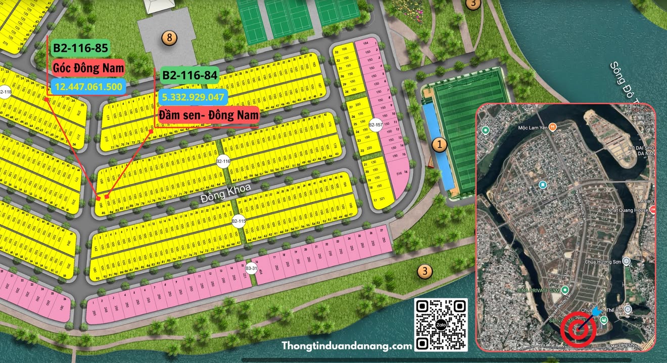 Đất nền Hòa Quý Đà Nẵng 100m² giá 5.333 tỷ - Cơ hội đầu tư hấp dẫn!