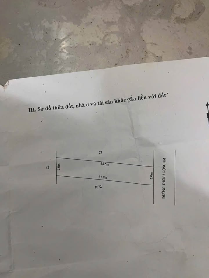 Nhà riêng thôn 3 Đak Cấm 266m² giá 700 triệu - Cần bán gấp!