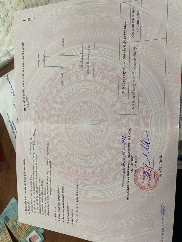 Nhà riêng An Dương 96m² giá 3 tỷ - Mặt tiền kinh doanh sầm uất!