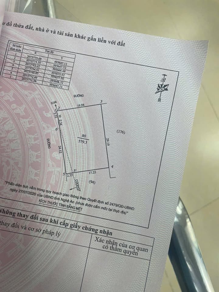 Đất Nghi Liên 579m² giá thỏa thuận - Phân lô dễ dàng, gần sân bóng!