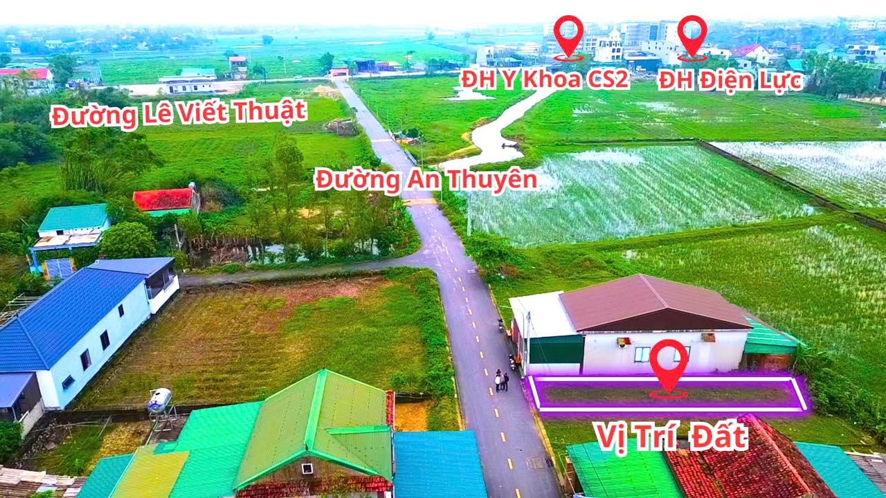 Đất nền Nghi Đức 100m² giá 3.1 tỷ - Sổ đỏ chính chủ, vị trí đắc địa!