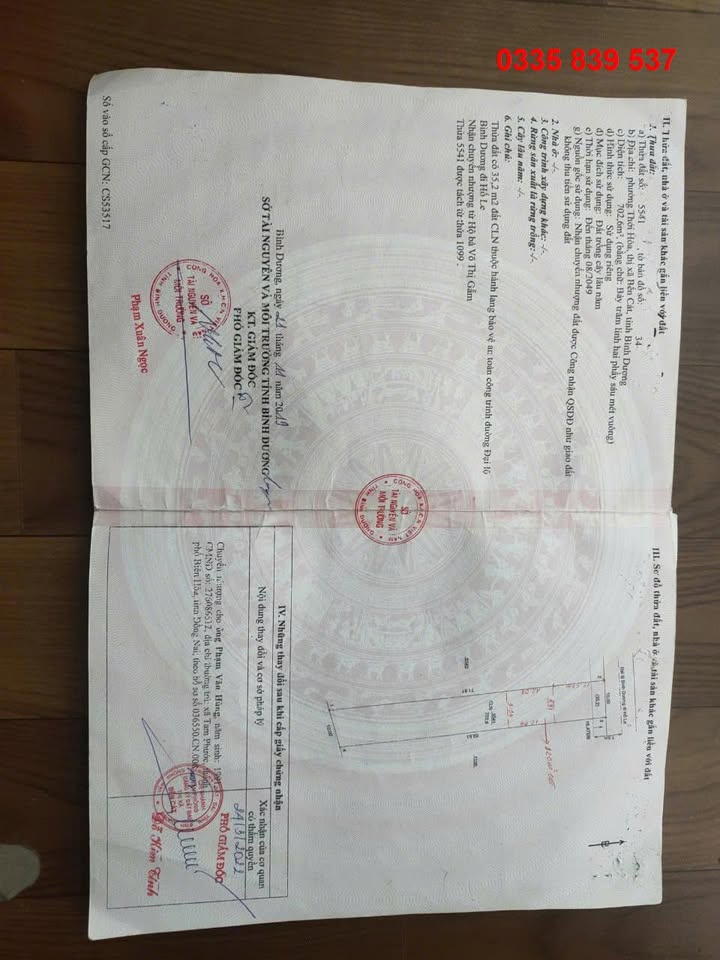 Đất nền kinh doanh mặt tiền đường số 23 Phường Thới Hòa, 700m² giá 5.7 tỷ - Cơ hội đầu tư hấp dẫn!