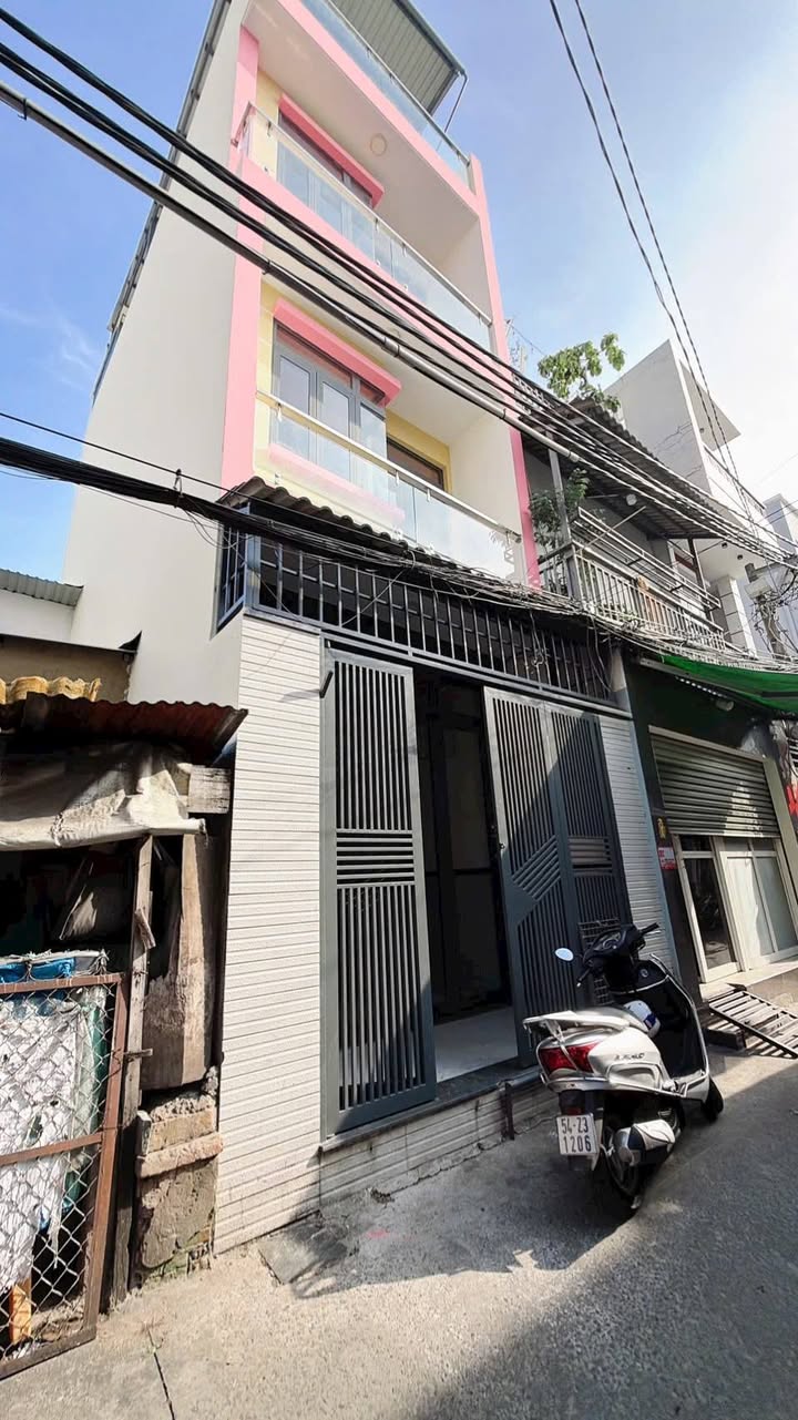 Nhà cho thuê quận 4, 56m² giá 19 triệu - Nhà mới 100% vào ở ngay!