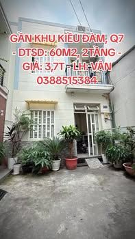 Nhà 2 tầng Trần Xuân Soạn, Quận 7, 60m² giá 3.7 tỷ - Đầu tư sinh lời!
