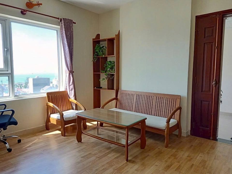 Căn hộ góc chung cư Osc Land Vũng Tàu 1PN giá 5,5 triệu - View biển tuyệt đẹp!