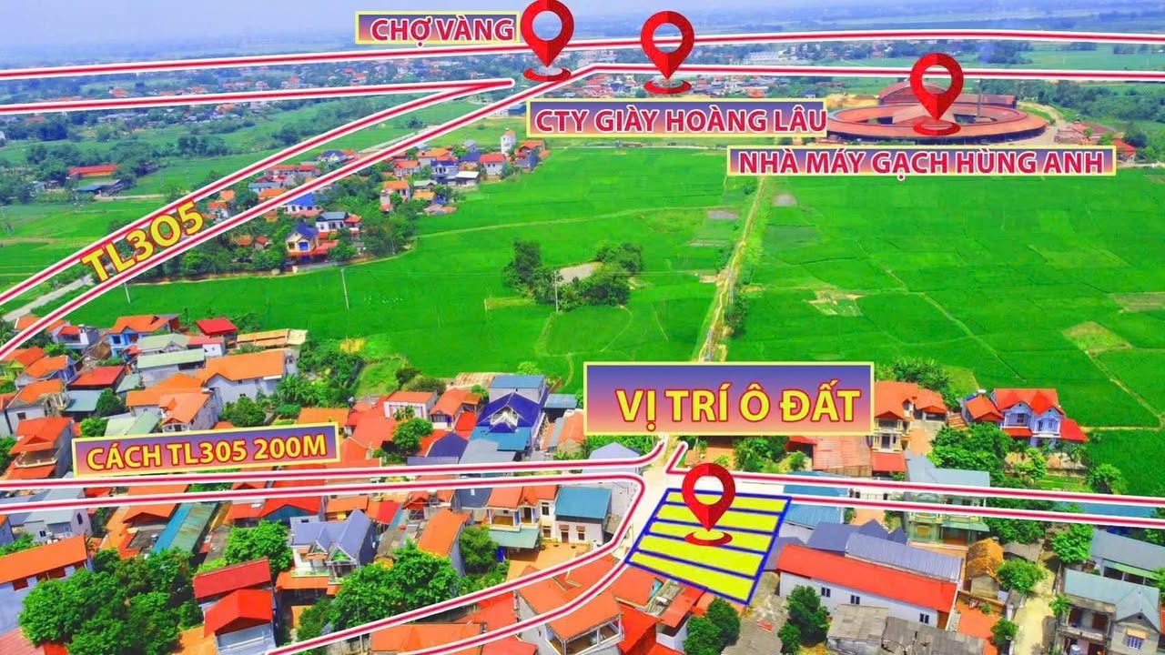 Đất nền Hoàng Lâu, Tam Dương 111m² giá chỉ 1.1 tỷ - Cơ hội đầu tư tuyệt vời!