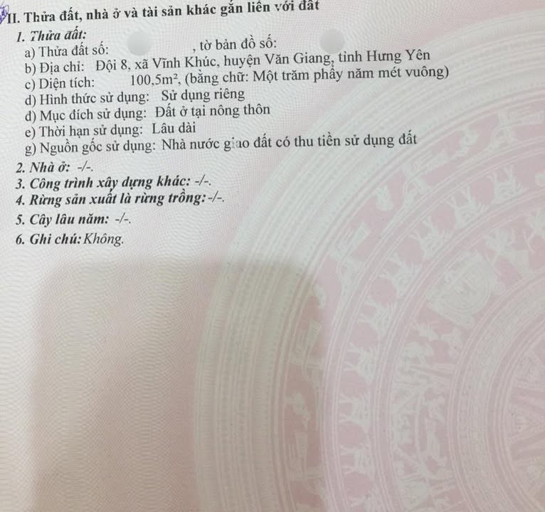 Đất đấu giá Vĩnh An 100,5m² giá 6-8 tỷ - Mặt tiền 5m, kinh doanh sầm uất!