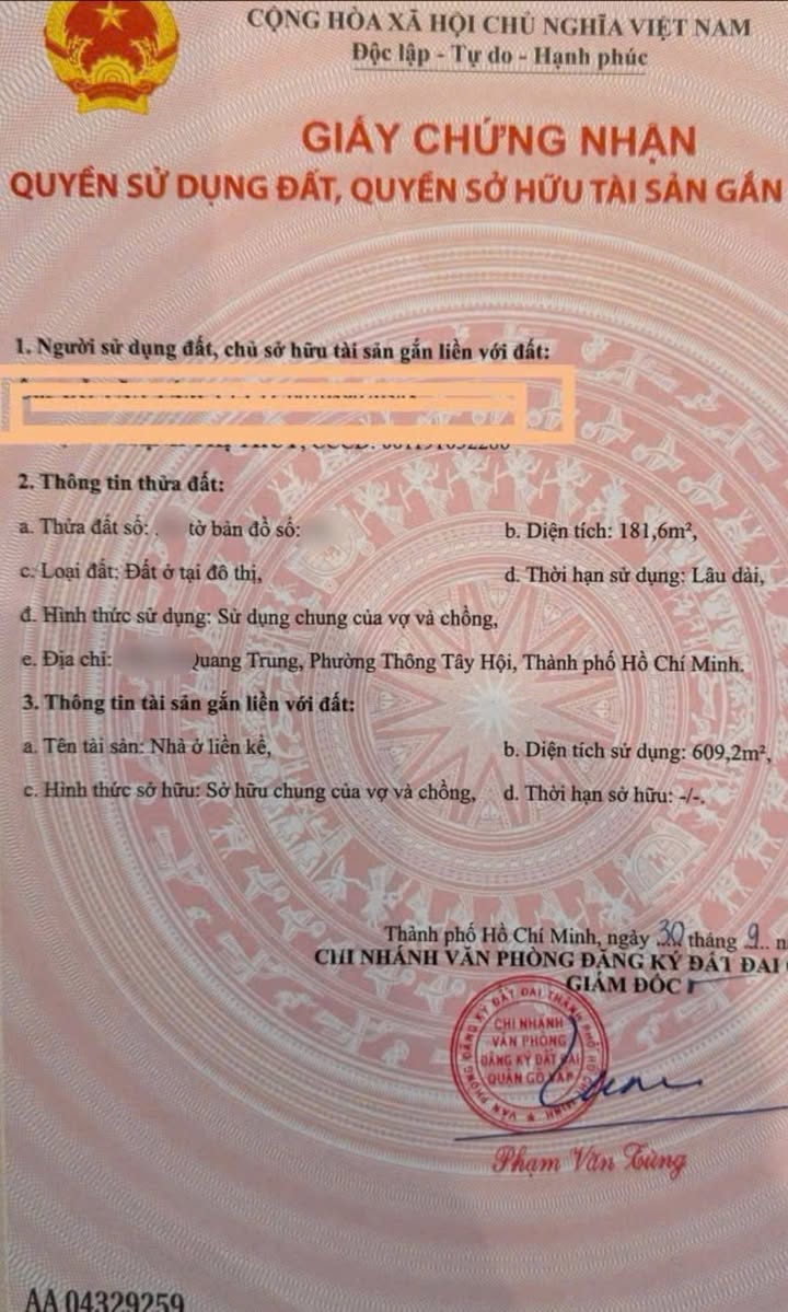 Tòa nhà CHDV 6 tầng Quang Trung Gò Vấp 181m² giá 19.8 tỷ - Cơ hội đầu tư sinh lời!