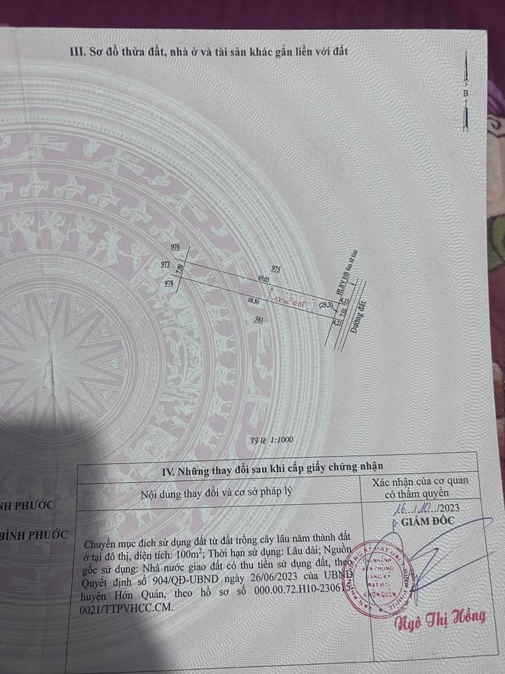 Đất nền Tân Khai Hớn Quản 490m² giá 700 triệu - Cơ hội đầu tư hấp dẫn!