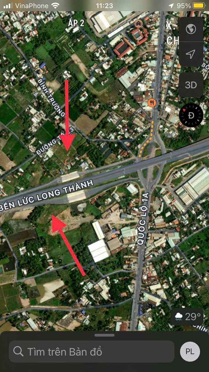 Đất nền xã Bình Chánh 5465m² giá 60.115 tỷ - Sổ đỏ chính chủ, đầu tư sinh lời!