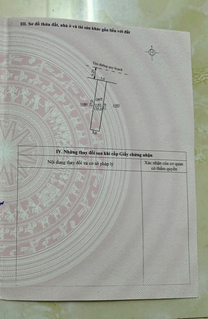 Đất nền Quảng Tâm 104m² giá 1.05 tỷ - Vị trí đắc địa giao thông thuận lợi!