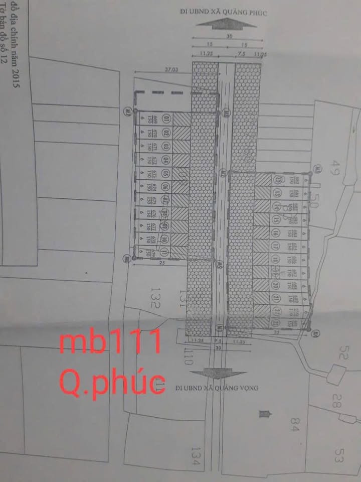 Đất nền Quảng Phúc 150m² giá chỉ 5xx triệu - Gần trường học, dân cư đông đúc!