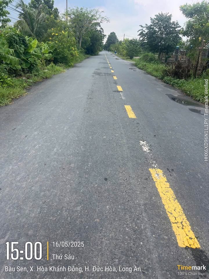 Đất thổ cư Hòa Khánh, Tây Ninh 510m² giá 4 tỷ - Sổ hồng riêng, mặt tiền đường Bàu Sen!