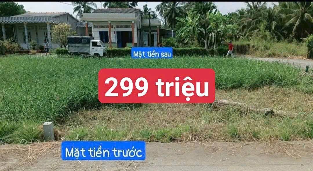 Đất nền 2 mặt tiền Lạc Tấn, Tân Trụ 90m² giá 299 triệu - Đầu tư sinh lời ngay!