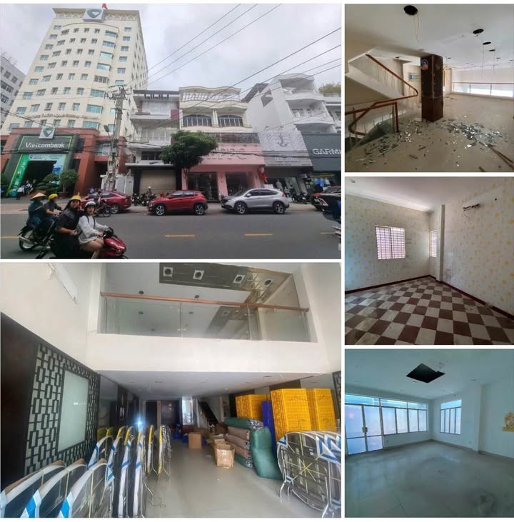 Nhà 4 tầng mặt tiền Quang Trung Nha Trang 70m² giá 60 triệu - Kinh doanh tự do, vị trí đắc địa!