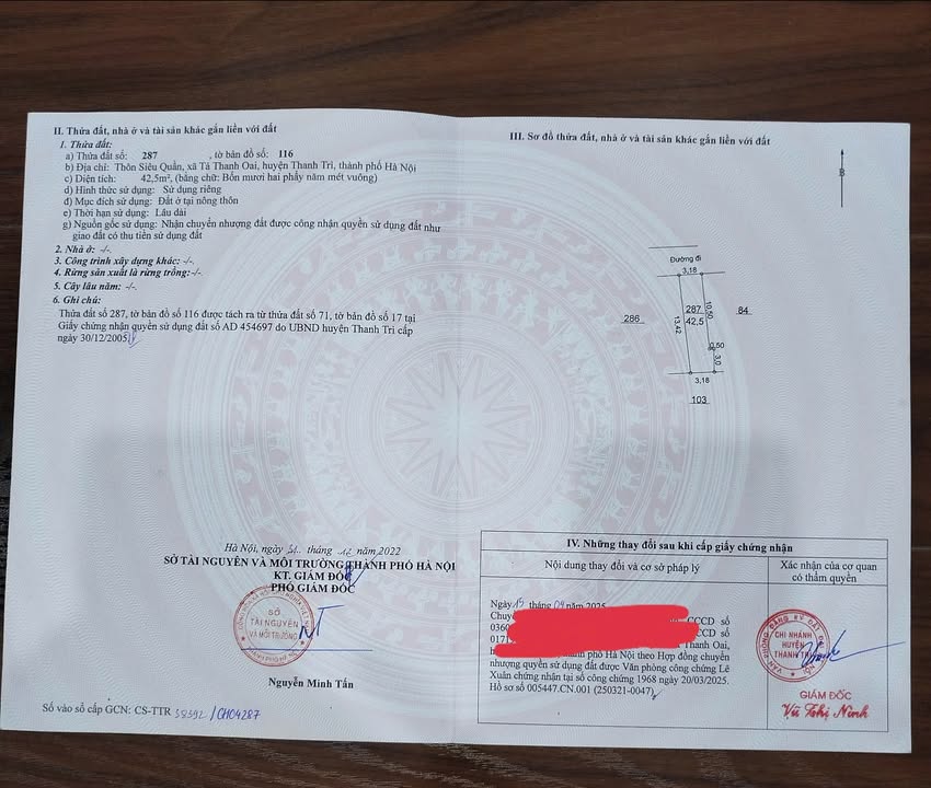 Nhà riêng Tả Thanh Oai, Thanh Trì 42.5m² giá 5 tỷ - Thiết kế đẹp, chính chủ!