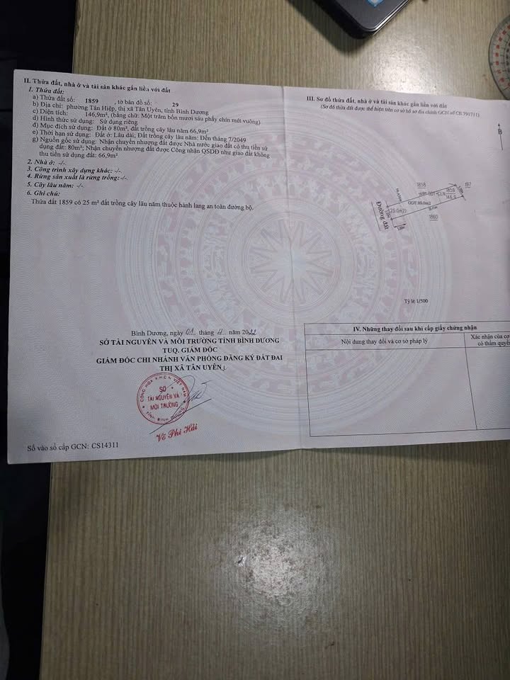 Đất nền Tân Hiệp 145m² giá 1.99 tỷ - Bán gấp dịp Tết!