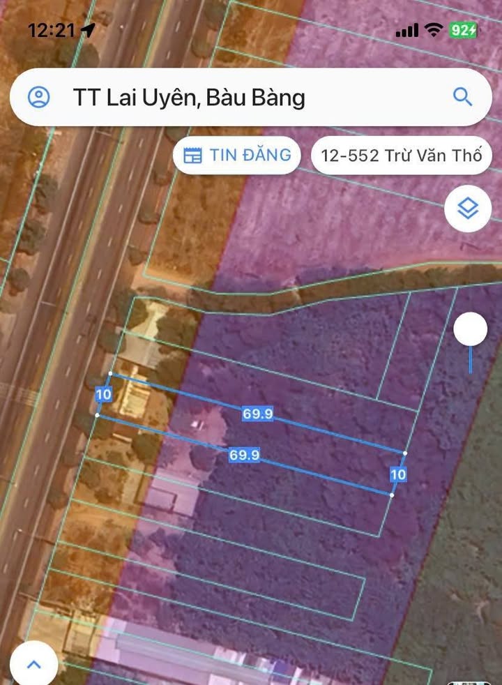 Đất mặt tiền Quốc Lộ 13, Lai Uyên, Bàu Bàng, 700m² - Đầu tư sinh lời ngay!