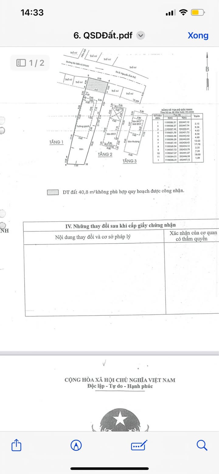 Nhà 3 tầng Tây Lân, Bà Điểm, 300m² giá thỏa thuận - Nhà trống dọn vào ở ngay!