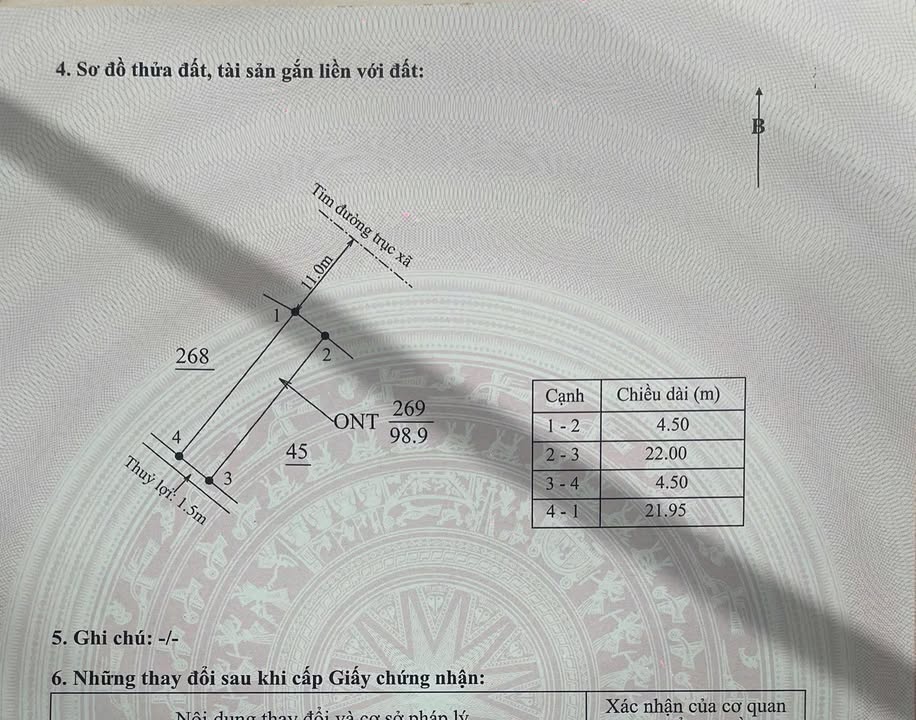 Đất nền Nam Thắng, Tiền Hải 96m² giá 1 tỷ - Cơ hội đầu tư hấp dẫn!