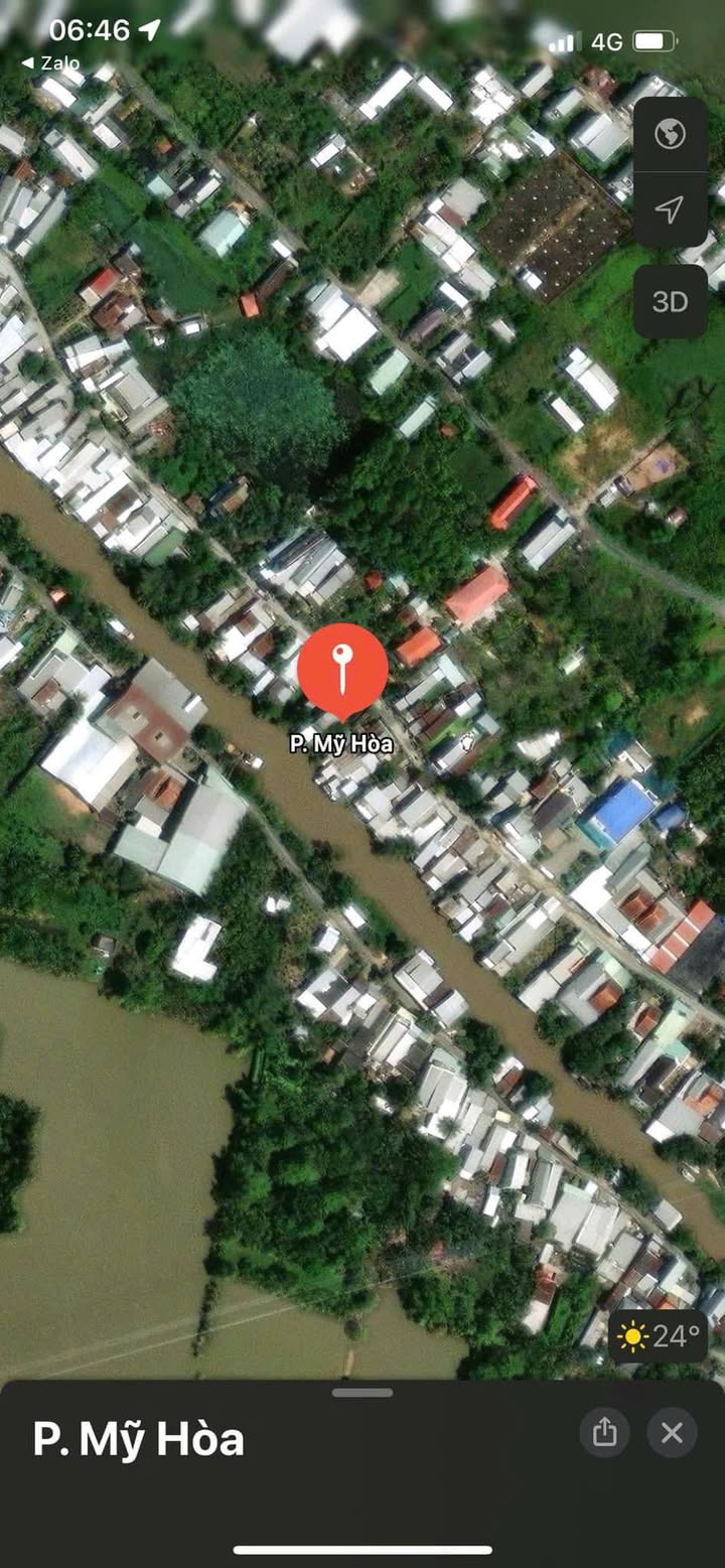 Đất nền phường Mỹ Hoà, Long Xuyên 115,9m² giá 1,043 tỷ - Sổ hồng chính chủ, thuận tiện di chuyển!