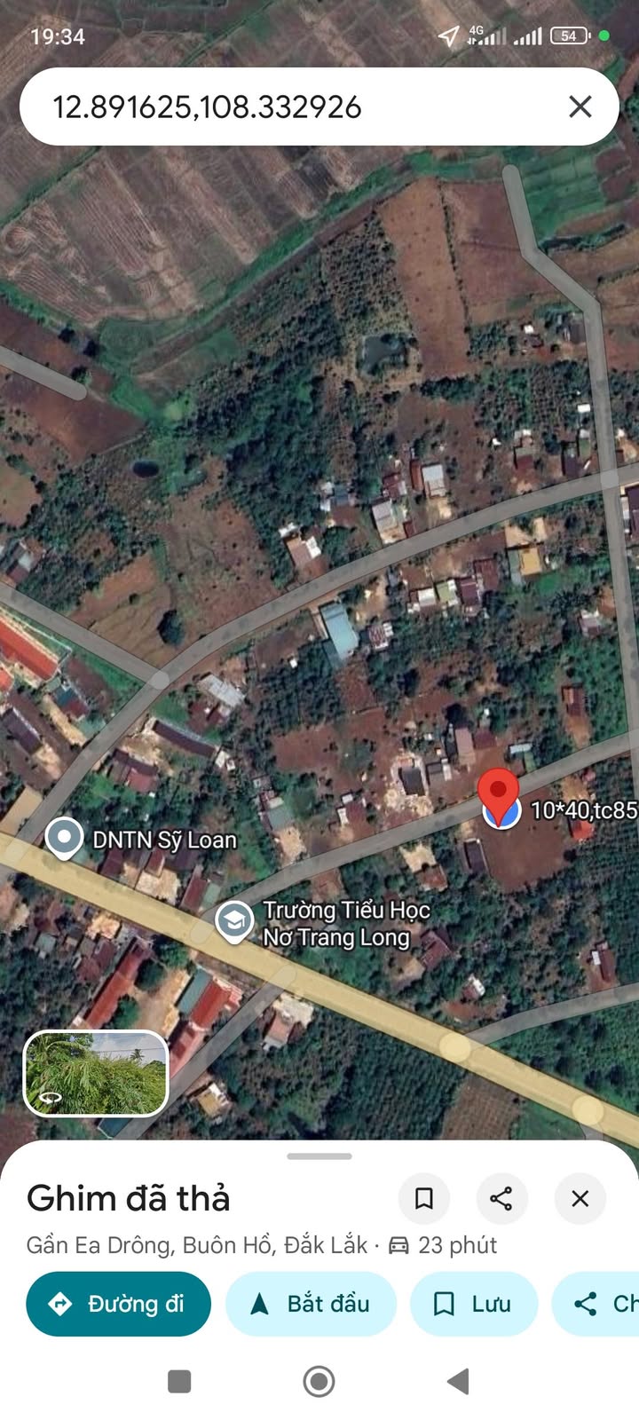 Đất nền xã Ea Drông, Buôn Hồ 400m² - Gần trường học, đầu tư sinh lời