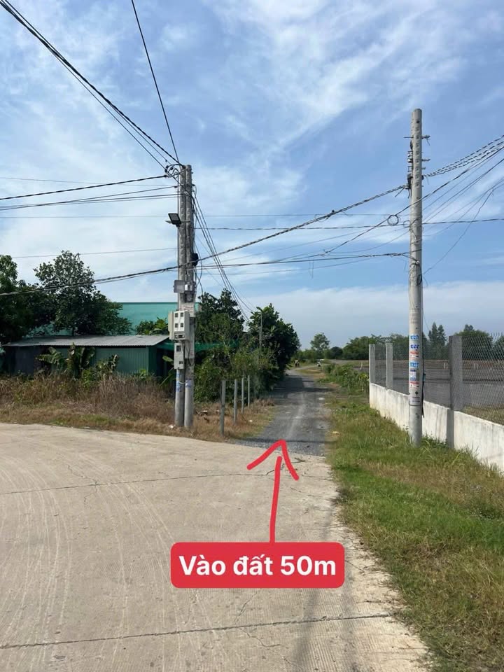 Đất thổ cư Hòa Khánh Nam, Đức Hòa, Long An 135m² chỉ 590 triệu - Sổ đỏ chính chủ!