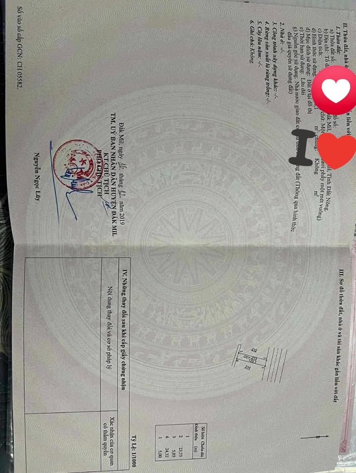 Đất nền Trần Hưng Đạo, Đắk Mil 5m² giá 1.55 tỷ - Cơ hội đầu tư tuyệt vời!