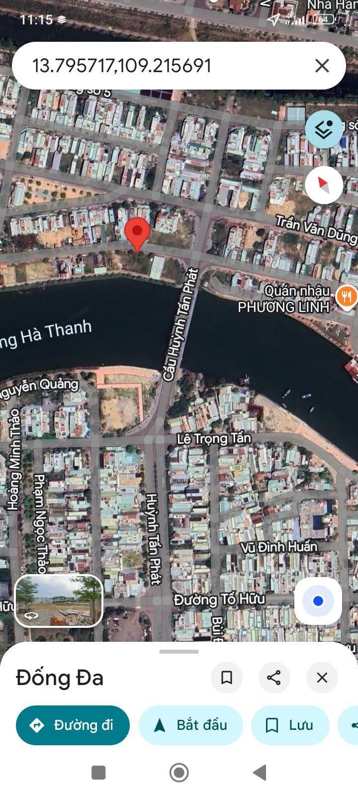 Đất nền Phước Thuận Tuy Phước 90m² giá 1.6 tỷ - View sông mát mẻ, cơ hội đầu tư tốt!