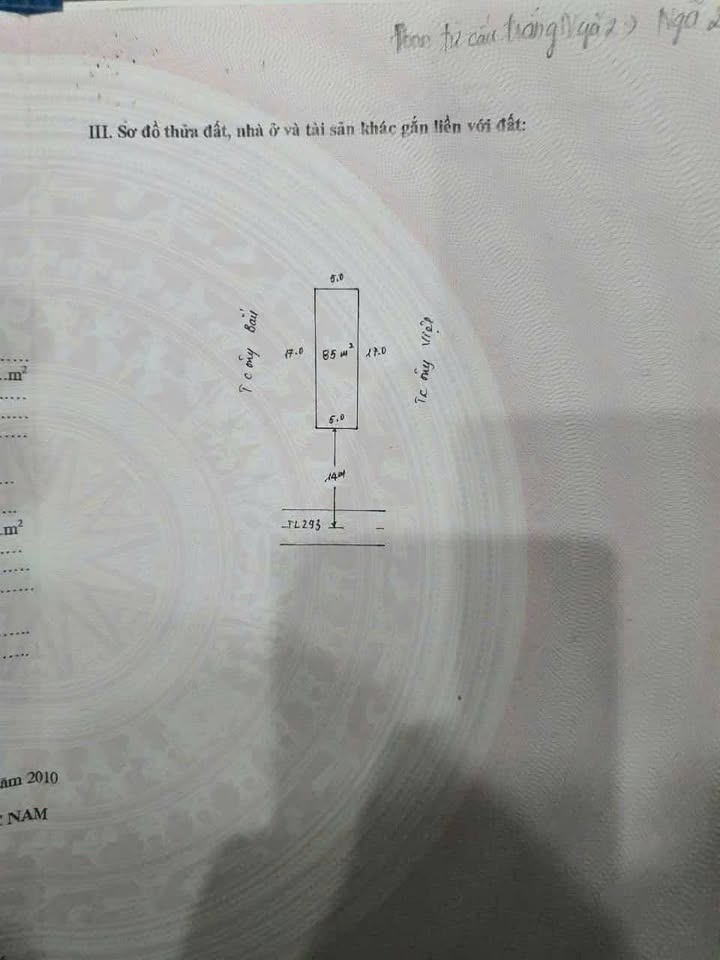 Đất nền Vô Tranh, Lục Nam 85m² giá 1.3 tỷ - Cơ hội đầu tư tuyệt vời!