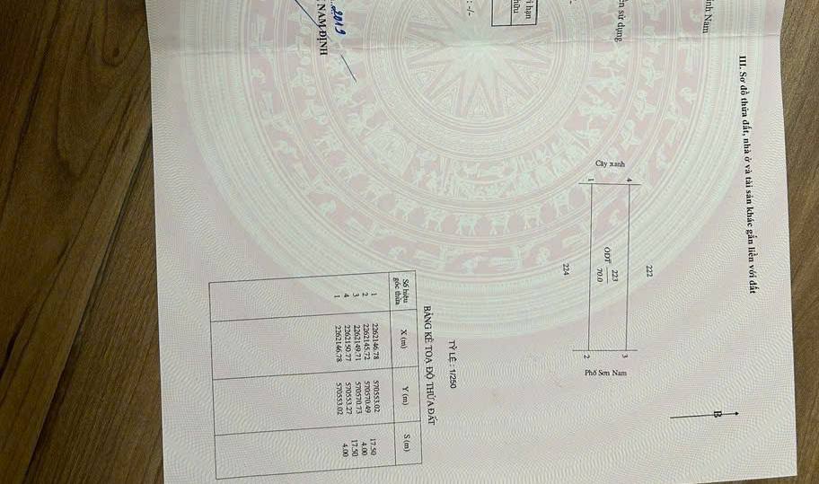 Đất nền KĐT Thống Nhất, TP Nam Định 70m² giá 3.7 tỷ - Đường lớn, tiện ích đầy đủ!