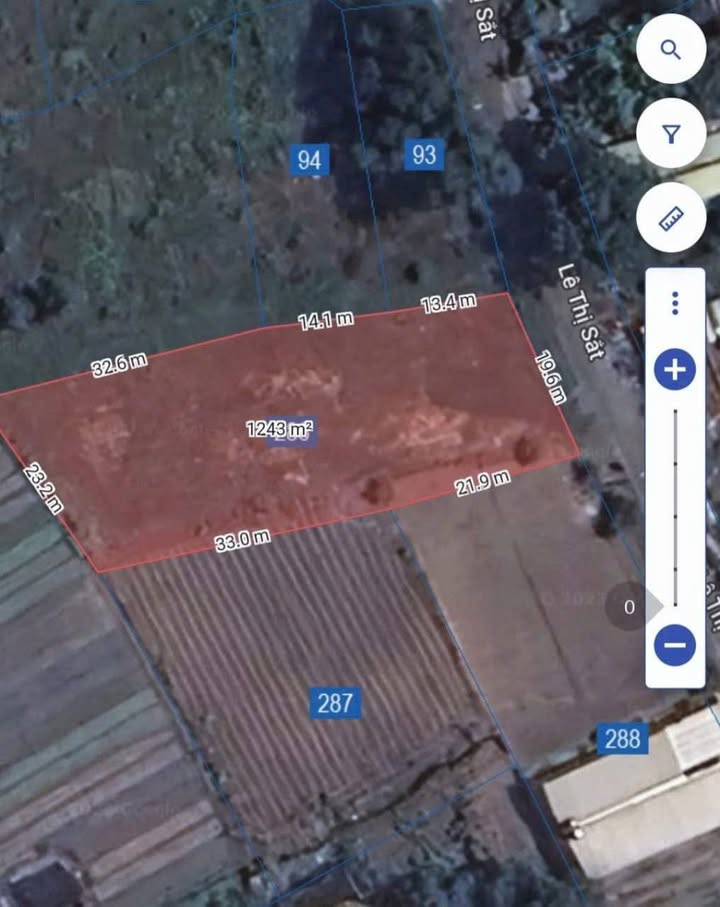 Đất nền Tân Phú Trung 1196m² giá 3.49 tỷ - Mặt tiền đường nhựa, vị trí đắc địa!