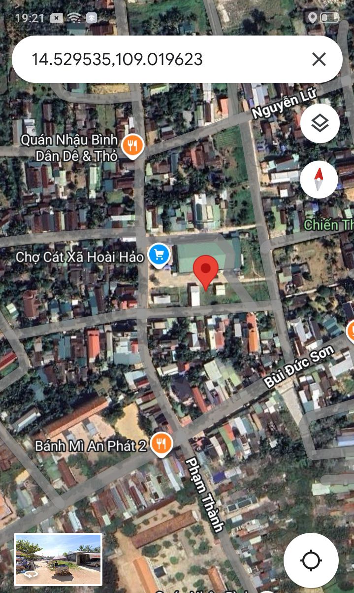 Đất thổ cư Hoài Hảo 126m² giá thỏa thuận - Sổ hồng đầy đủ